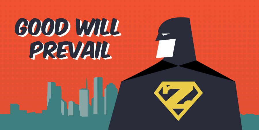 Good will prevail superhero