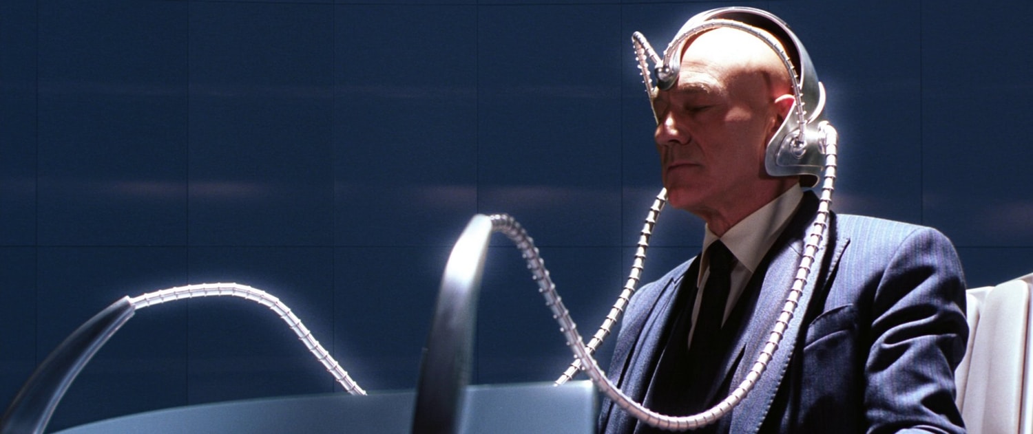 Image of Professor X in Cerebro