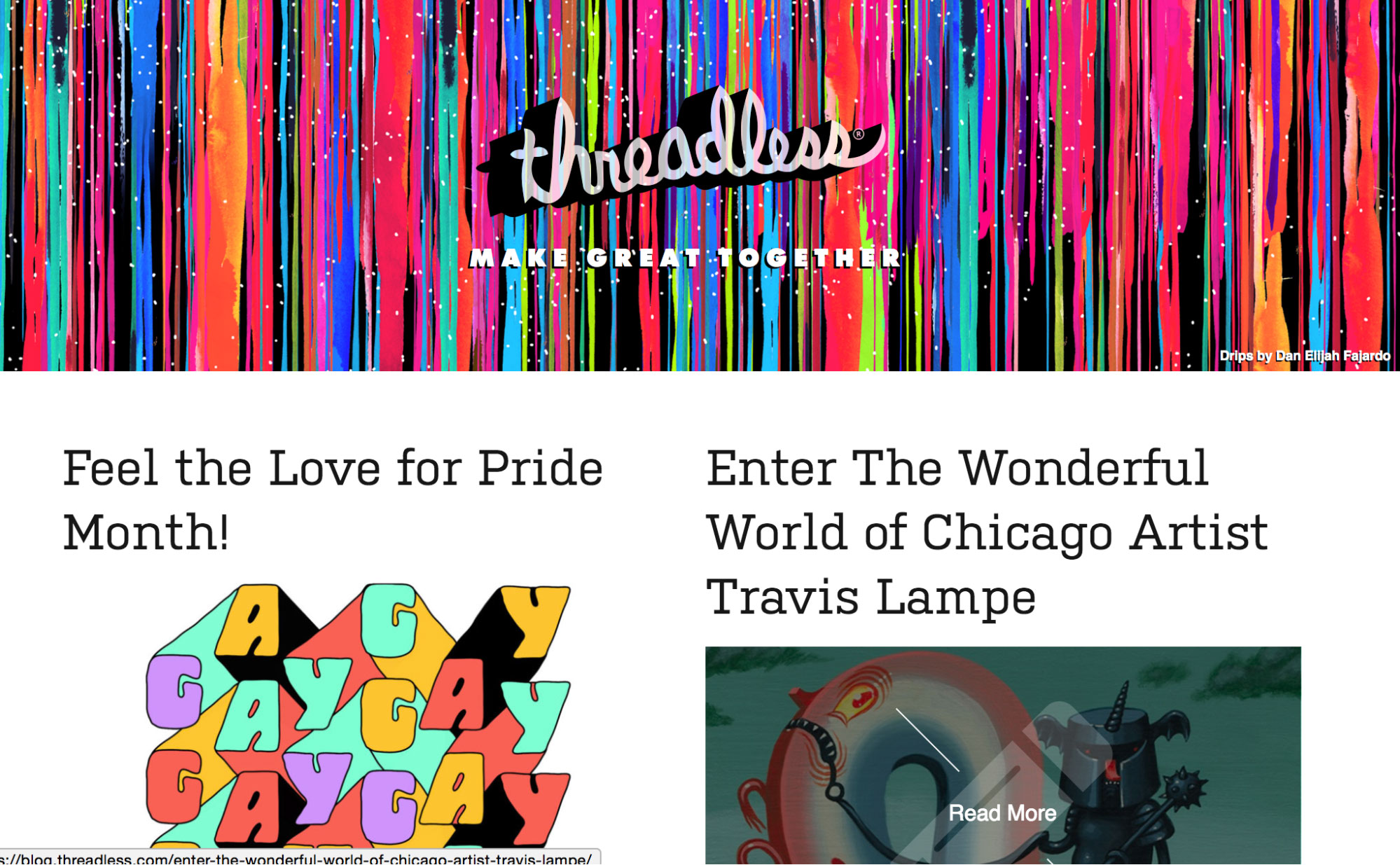 Threadless Blog