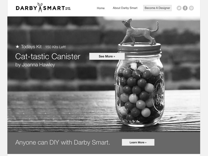 Darby Smart wireframes